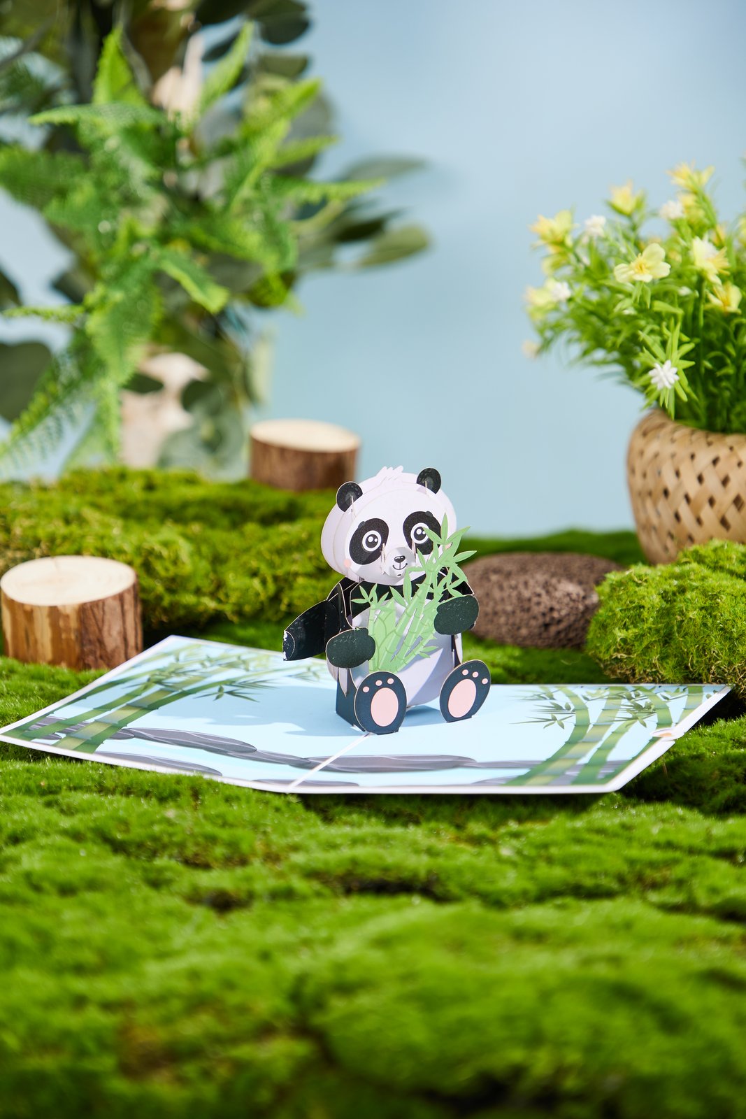 Panda 3D Pop Up Card