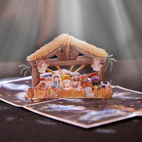 Nativity Watercolor Greeting Card