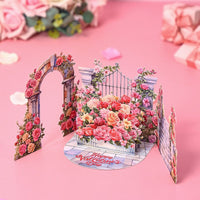 Romantic Garden 3D Pop Up Card