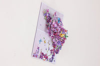 Purple Orchid Greeting Card