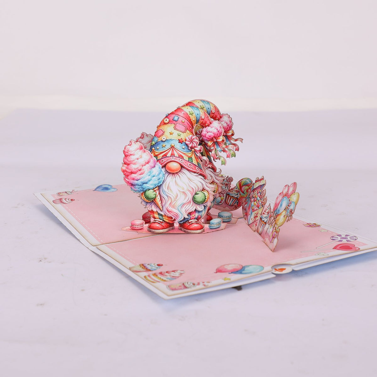 Candy Gnome Greeting Card