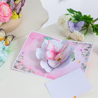 Camellia 3D Pop Up Card