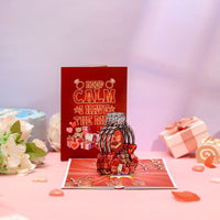 Valentine's Day Diamond Ring Gift Pop Up Card