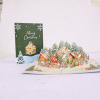 Christmas Tree House Greeting Card
