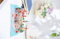 City Cityscape Greeting Card Moscow