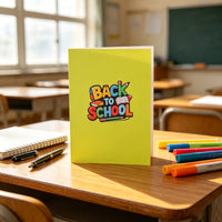 Back To School 3D Pop Up Card