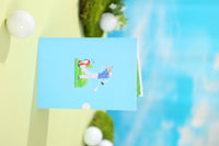 Golf Tournament 3D Pop Up Card