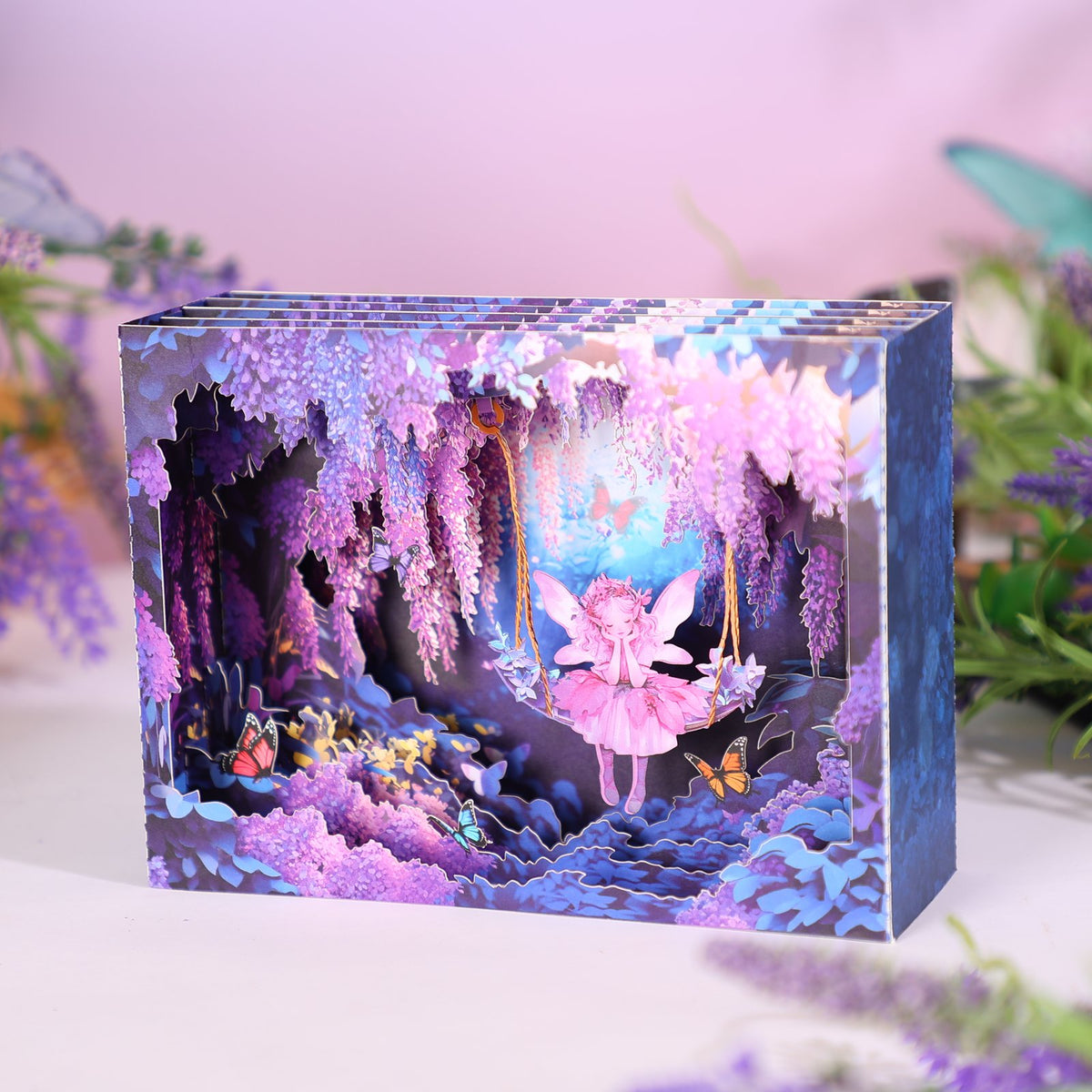 Fairy Garden 3D Pop Up Card