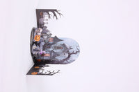 Halloween Haunted House Flip Pop Up Card