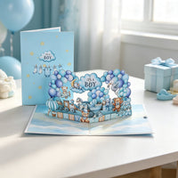 Boy 3D Pop Up Card