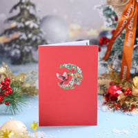 Christmas Bird Pop Up Card