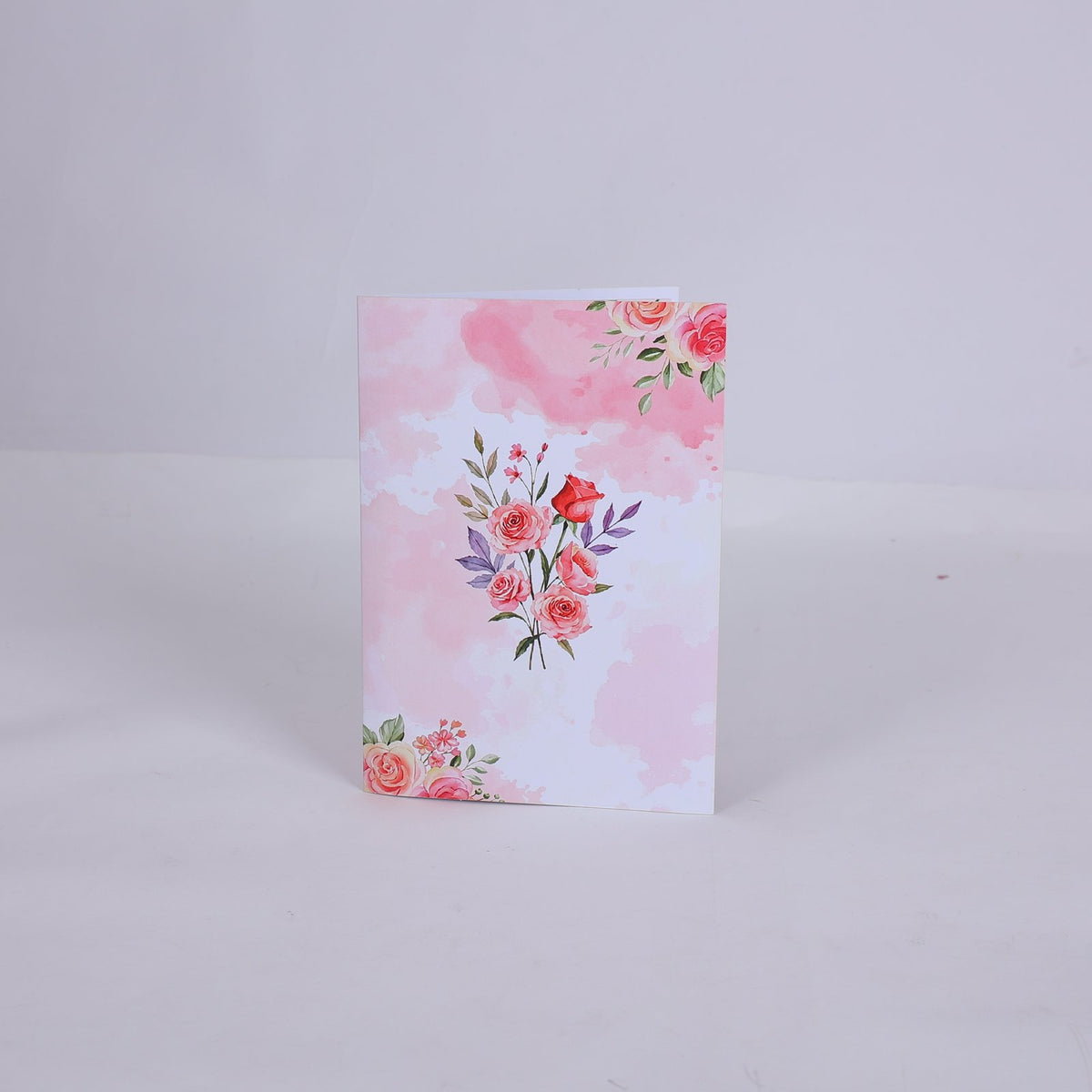Rose Butterfly Flowering Shrubs Greeting Card