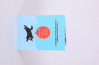 Black Cat Red Balloon Flip Pop Up Card