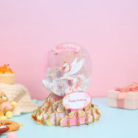 Unicorn Crystal Ball Birthday Greeting Card