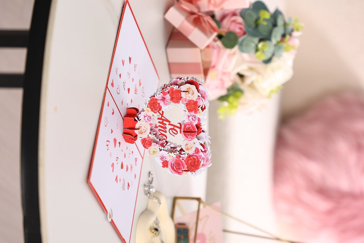 Spain I Love You 3D Pop Up Card