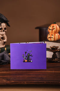 Witch Halloween Greeting Card