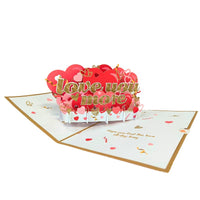 Love You More Heart Greeting Card