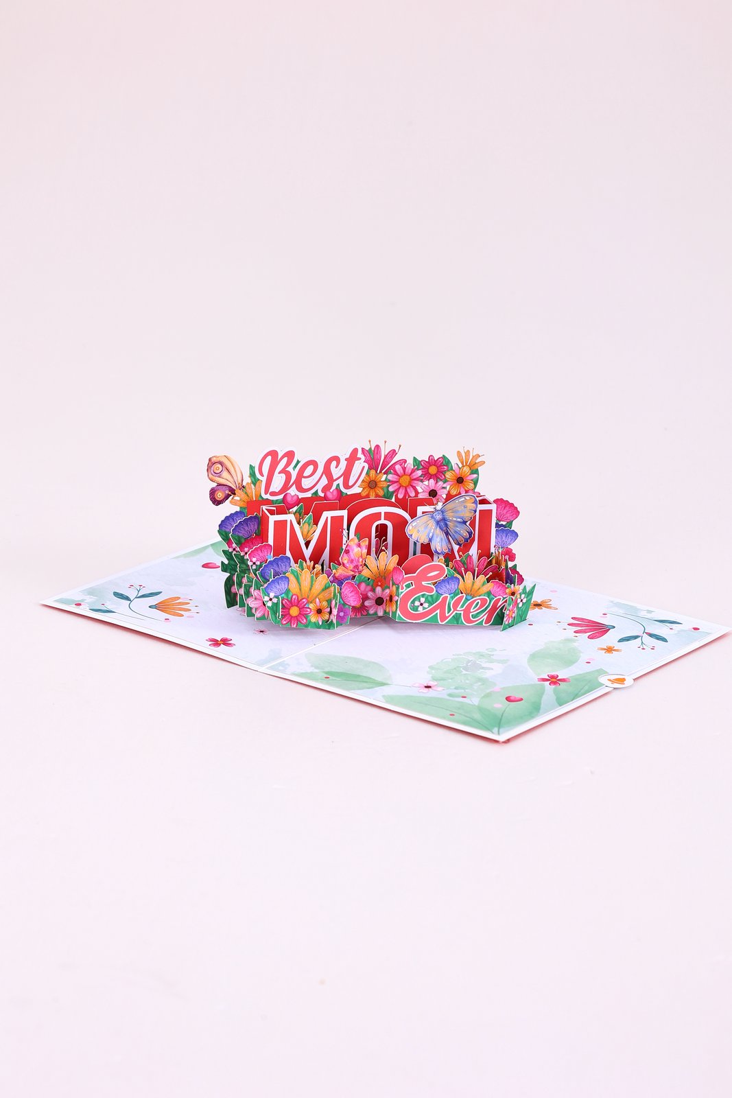 Best Mom Ever Tulip Greeting Card