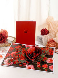 Rose 3D Pop Up Card