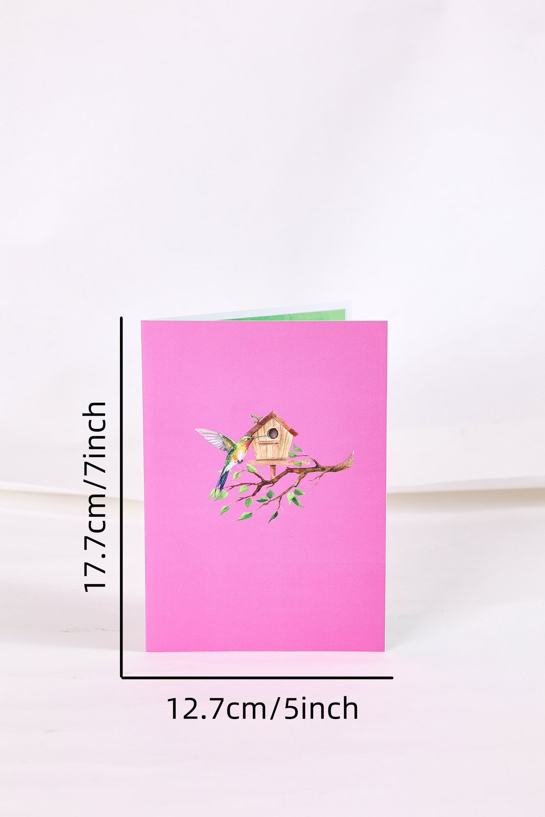 Hummingbird House Greeting Card