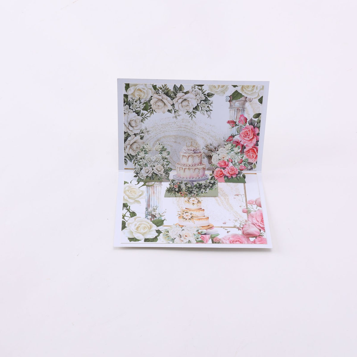 Wedding 90° 3D Pop Up Card