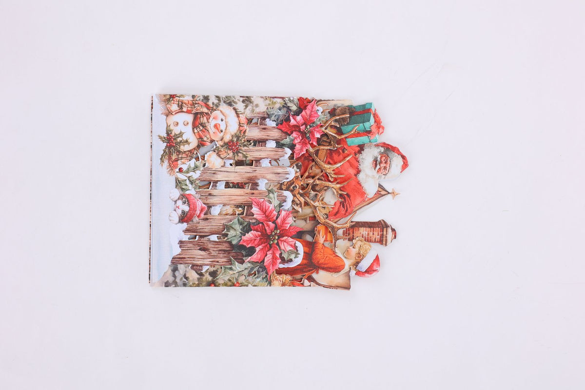 Vintage Santa Claus Greeting Card