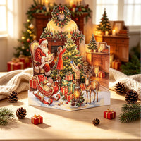 Vintage Christmas Ornament Greeting Card