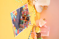 Black Cat Red Balloon Flip Pop Up Card