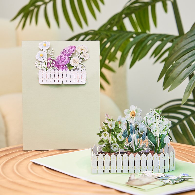 Personalized Gardening Greeting Card