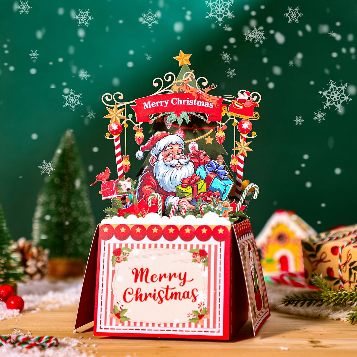 Santa Claus Box Card
