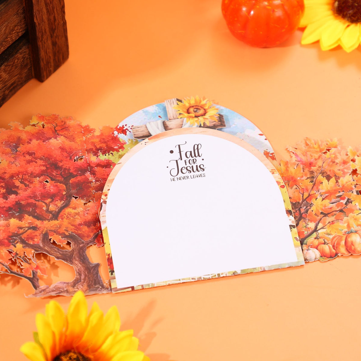 Autumn Thank You Harvest 3D Pop Up Card