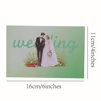 Wedding 90° 3D Pop Up Card