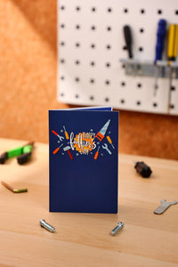 Father's Day Toolbox 3D Pop Up Card
