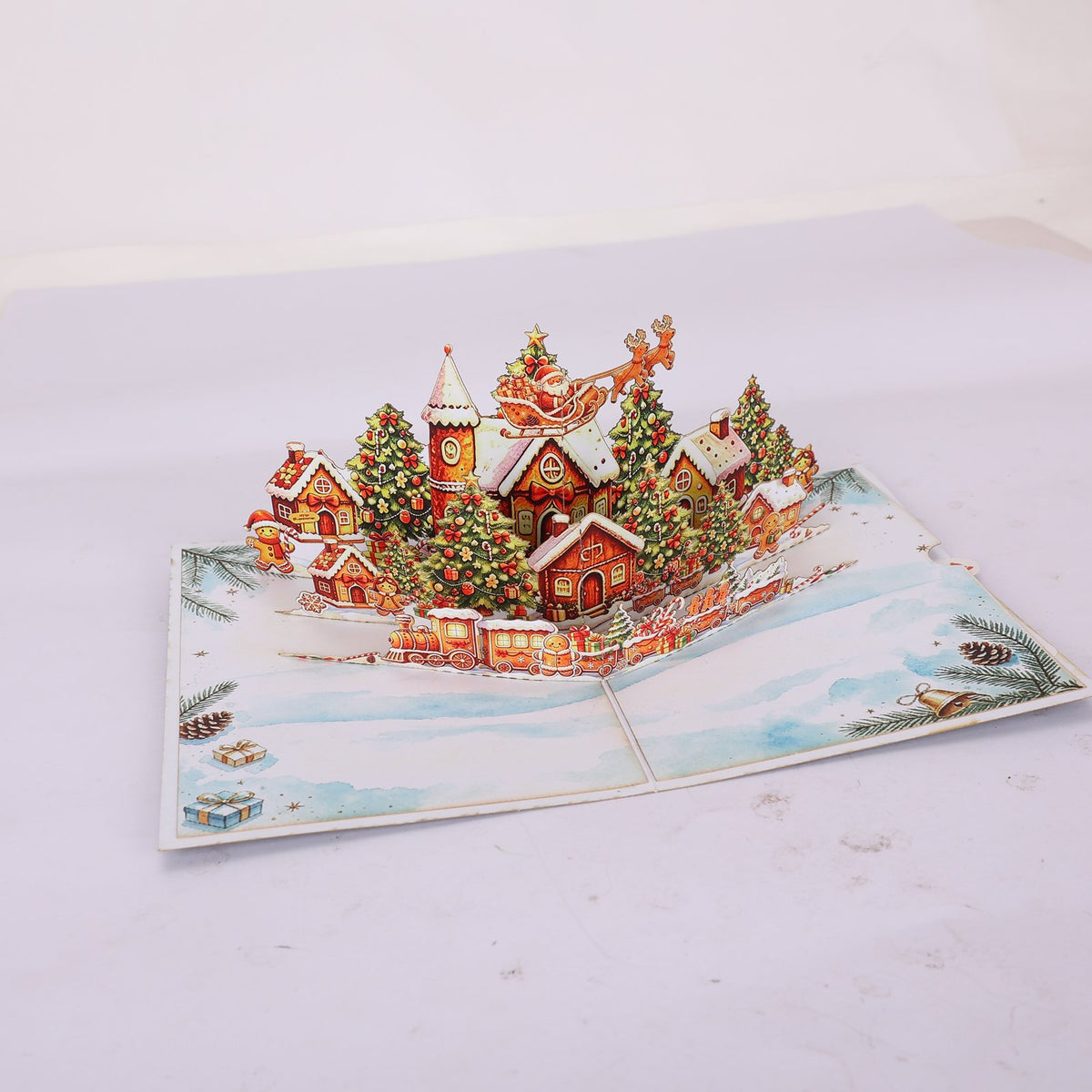 Christmas Gingerbread House Greeting Card