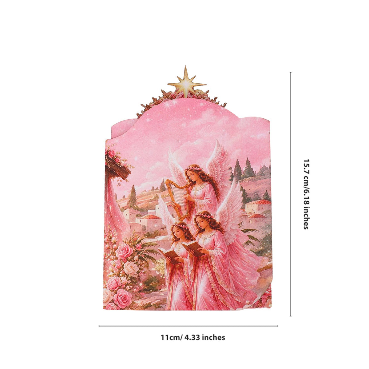 Pink Jesus Greeting Card