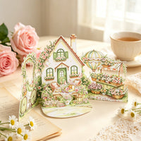 Fresh Flowers Double Door 3D Pop Up Card