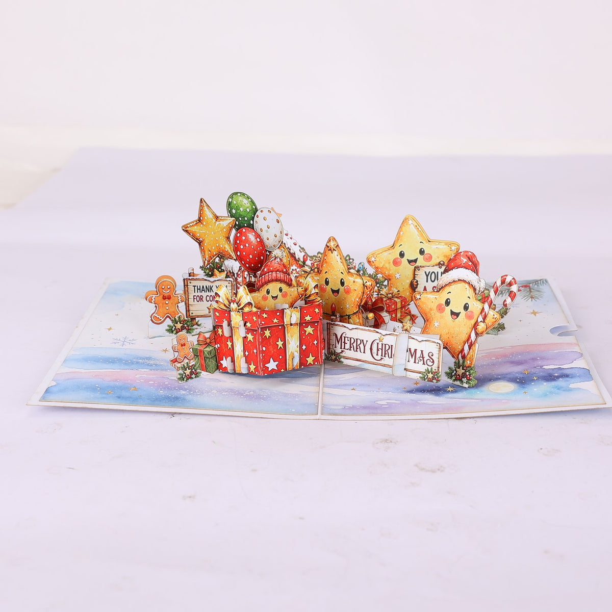 Christmas Star Gift Greeting Card