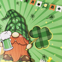 St. Patrick's Day Gnome Flip Pop Up Card