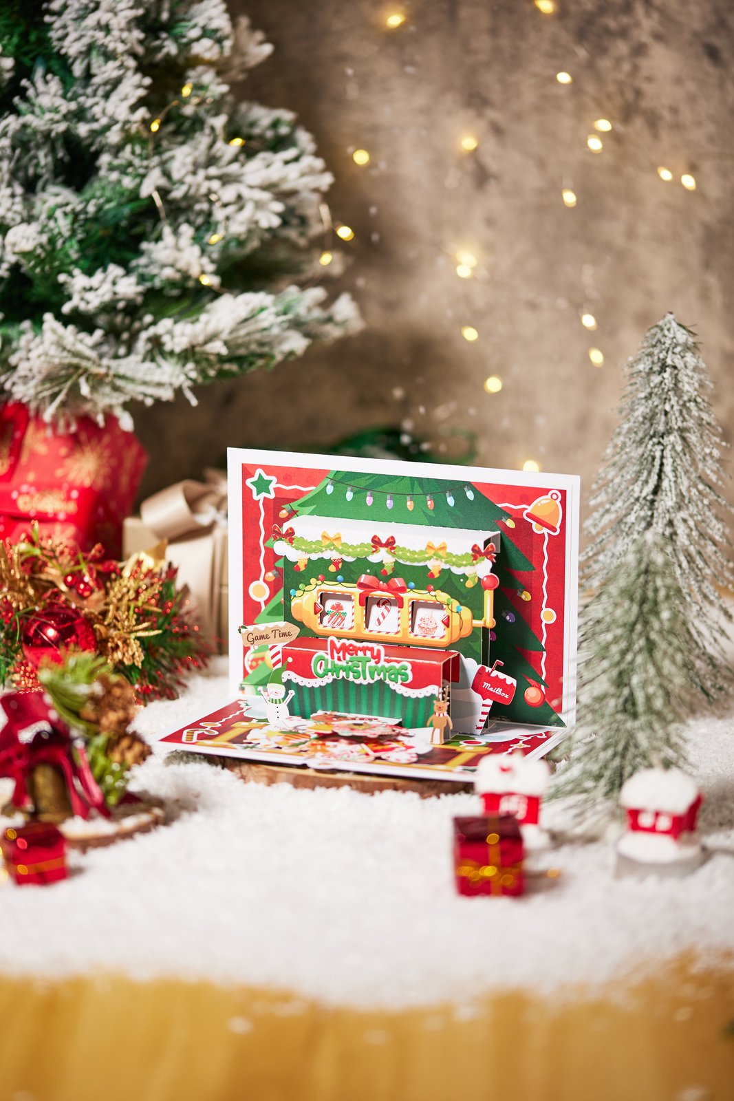 Christmas Game Console 3D Pop Up Card