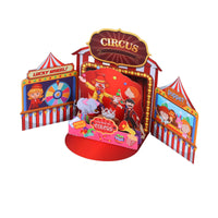Circus Double Door 3D Pop Up Card