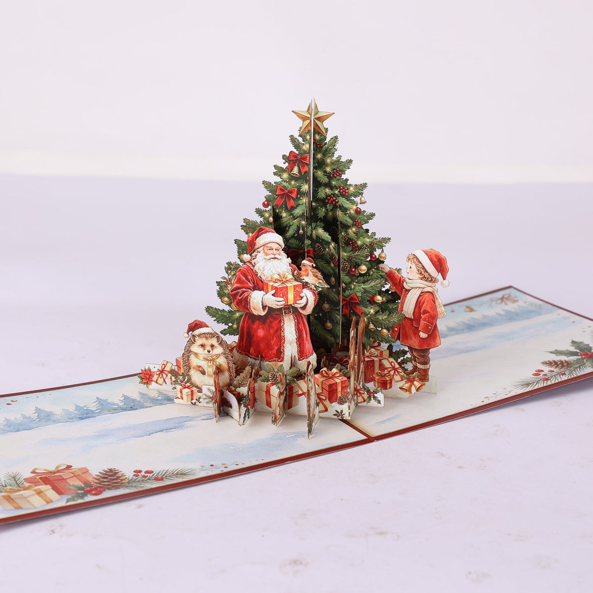 & Mini Christmas Tree Greeting Card