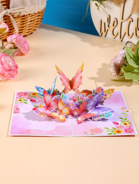 Ballet Dance Shoes Flip Pop Up Card