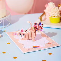 Cat Compliment Birthday Greeting Card