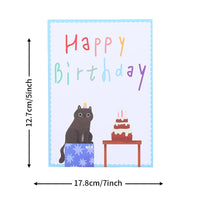 Cat Birthday 3D Pop Up Card