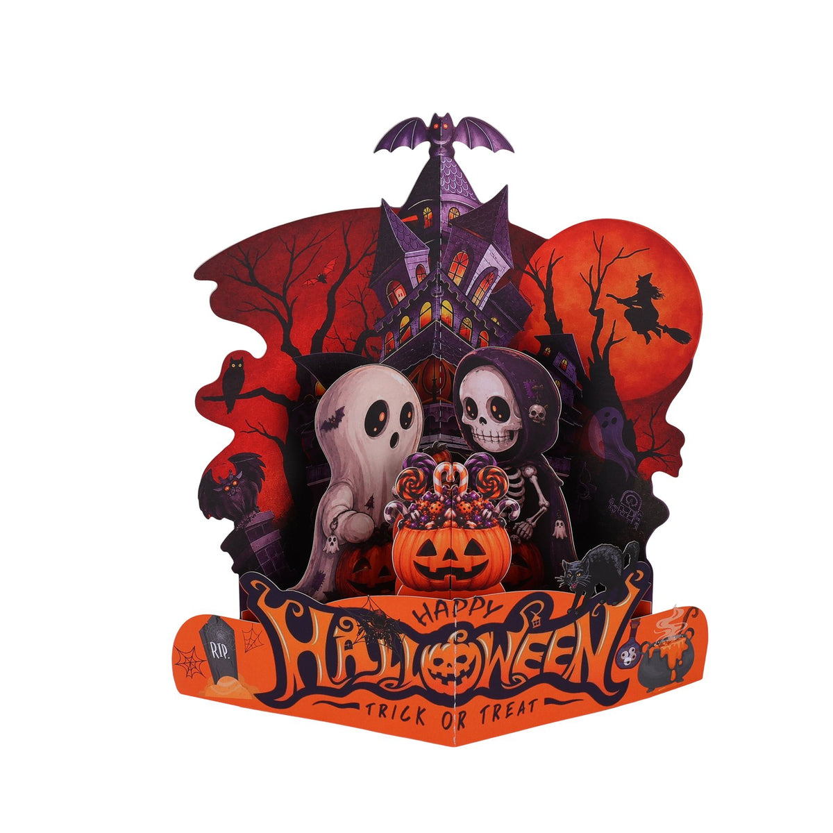 Halloween 3D Pop Up Card