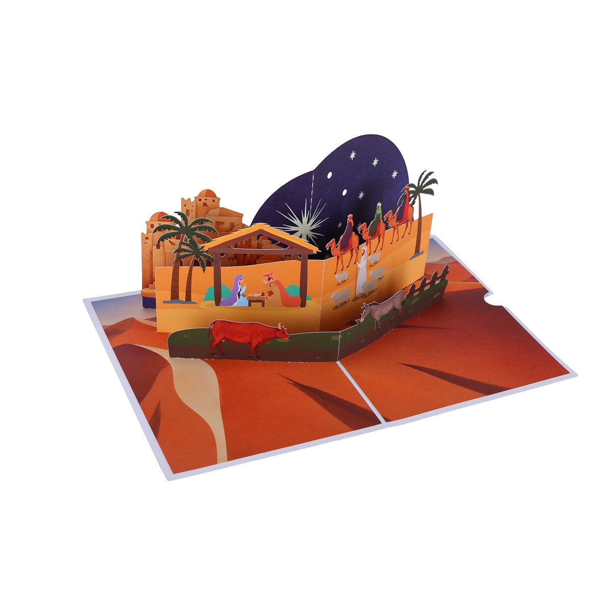 Nativity 3D Pop Up Card