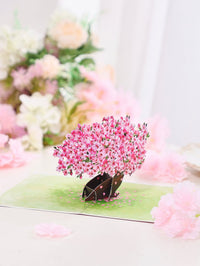 Cherry Blossom Tree 3D Pop Up Card
