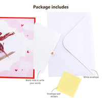 Love You More 3D Pop Up Card