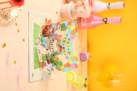 Cat Surprise House Greeting Card
