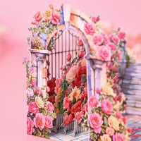 Romantic Garden 3D Pop Up Card